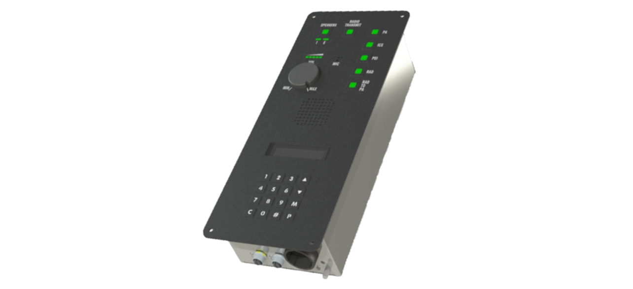 imagen de un intercomunicador de cabina