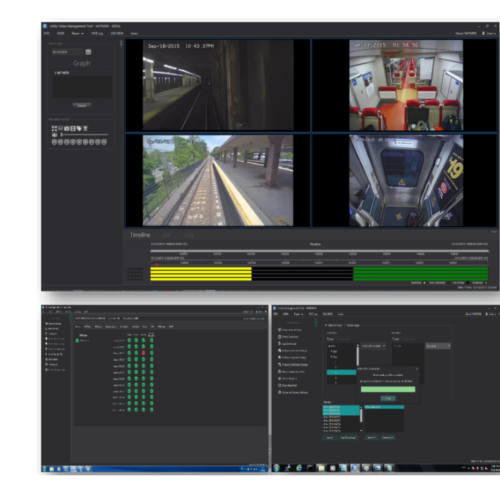 imagen de la herramienta de software para el control de video