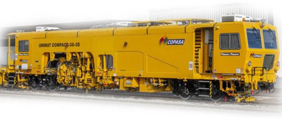 Imagen de un tren de Yellow Machine